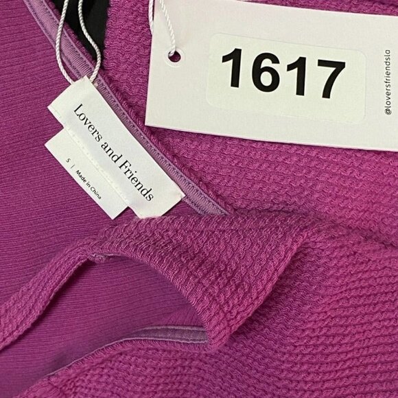 Lovers and Friends Lydia Midi Dress - Punch Purple - Picture 4 of 12